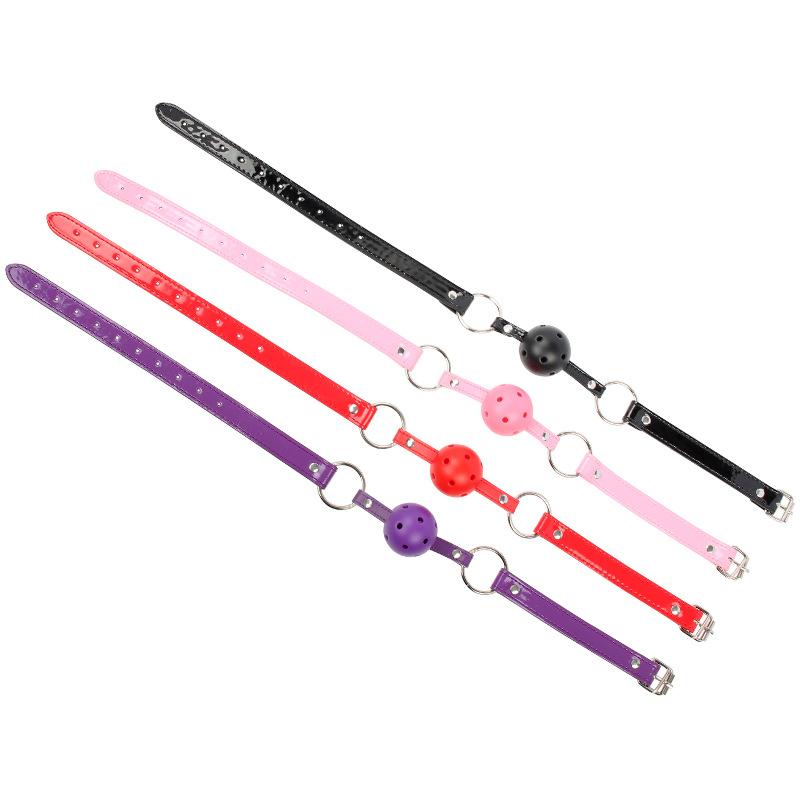 Adult Couple Sex Game Toy Hollow Ball Mouth Ball Gag Cork Sex Romance Love Love Adult