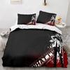 Комплект постельного белья Death Note Single Twin Full Queen King Size Bed Set Adult Kids Bedroom Duvet cover Sets 3D Print Anime Death Note