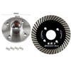 Versatile 80mm Grinding Wheel For Tile Stone Metal Wood Polishing And Cutting Emery Disc For Power Tools