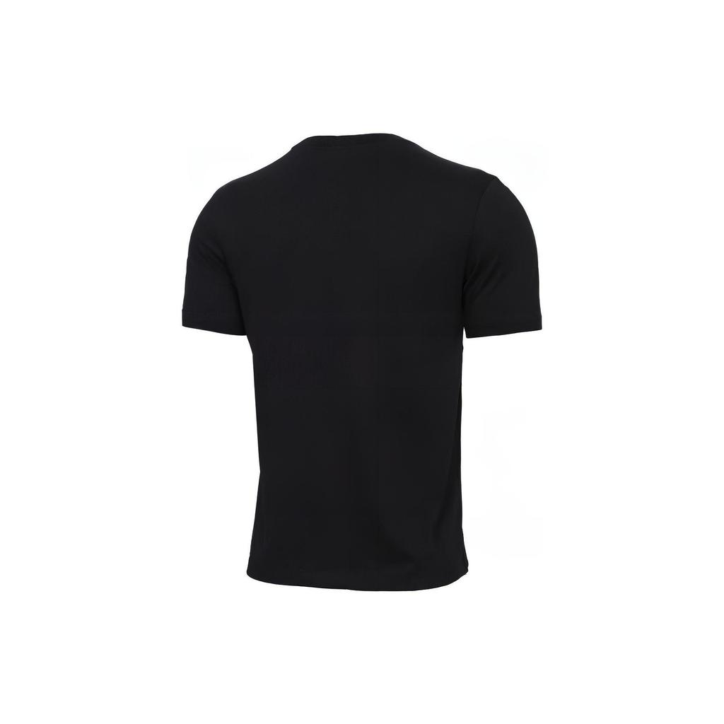 Nike T Shirts Men's Black Crew Neck Moderate Straight Fit 928355-010