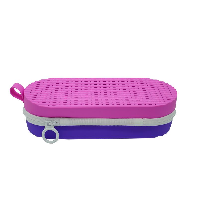 Silicone Double-Sided Mesh Swim Goggles & Toiletry Bag