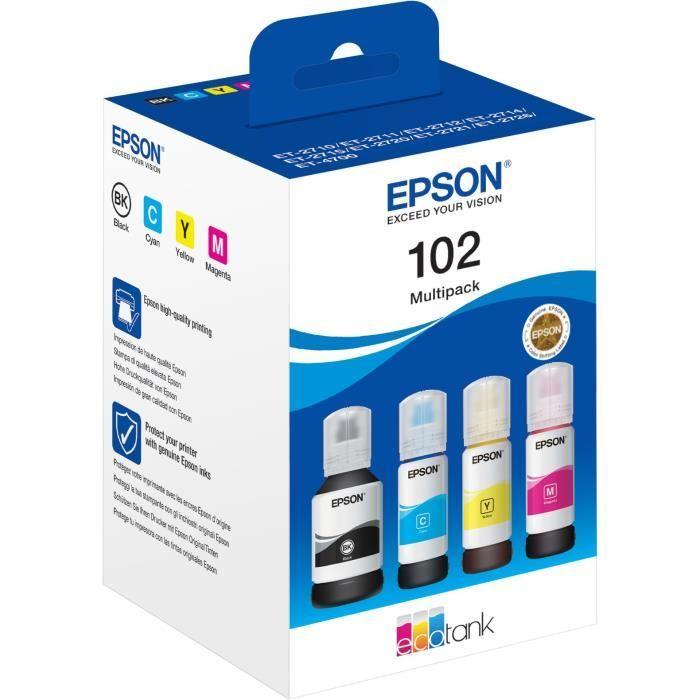 Epson PACK ECOTANK 102 4 COLORS Ink Cartridge