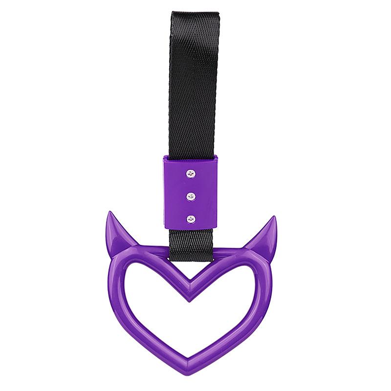 

Цветной автомобильный буксировочный ремень Tsurikawa Ring Heart JDM Train Bus Handle Strap Styling Drift Charm Strap Auto Accessories