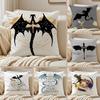 Book Epic FFourth Wing Cushion Cover Pillowcase Antidustmite Living Room Sofa Decor Cushion Room