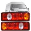 2x Tail Lamp Brake Lights Rear Combination Lights Assembly Lamp Suitable for Daf Man Valeo Truck and Trailers
