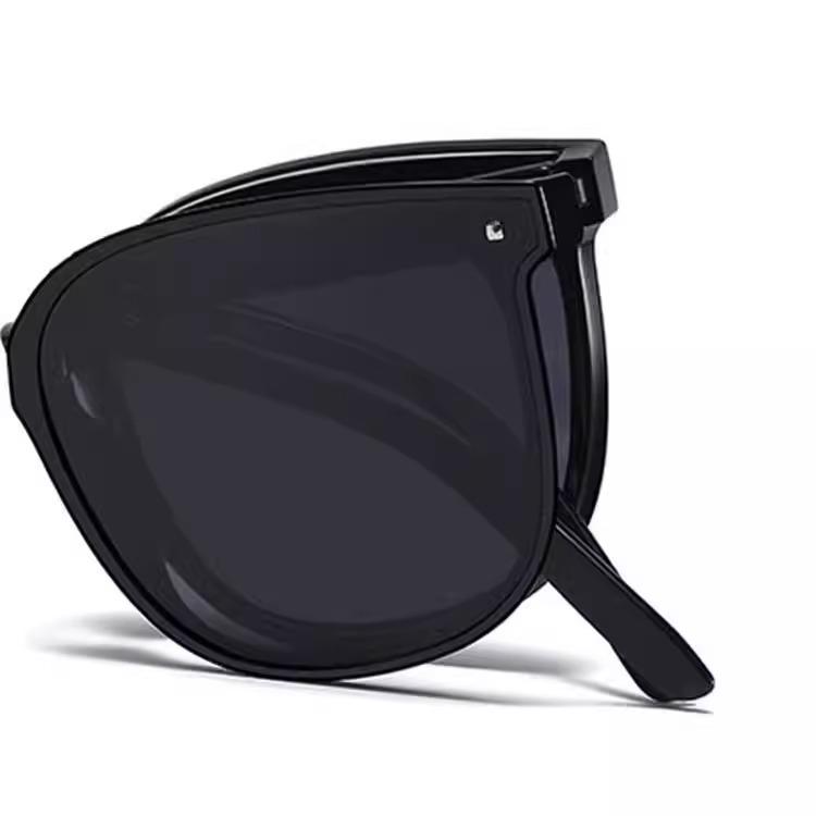 Women's Portable Foldable Polarized Sunglasses - Anti-UV Fashion for Driving & Travel