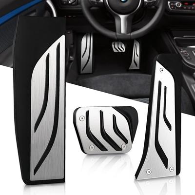 Ruhepedalabdeckung, Bremspedal-Gaspedalabdeckung Kompatibel mit BMW 1 2 3 4 Serie F20 F21 F22 F23 F30 F31 F32 F33 F34 F36 Gaspedalauflage(Ein Satz