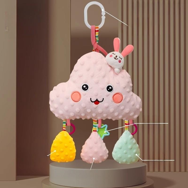 Baby Bedroom Baby Mobile With Plush Monkey Wind Chime For Crib Decor
