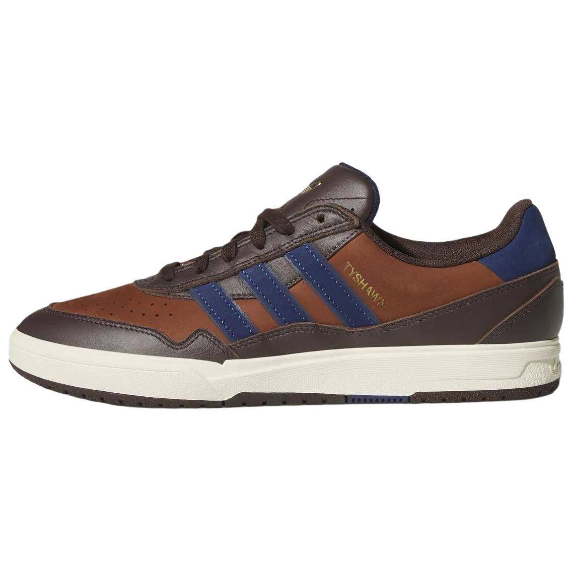 Adidas Originals Tyshawn II Skateboard Shoes Unisex Brown Blue KK2982 40