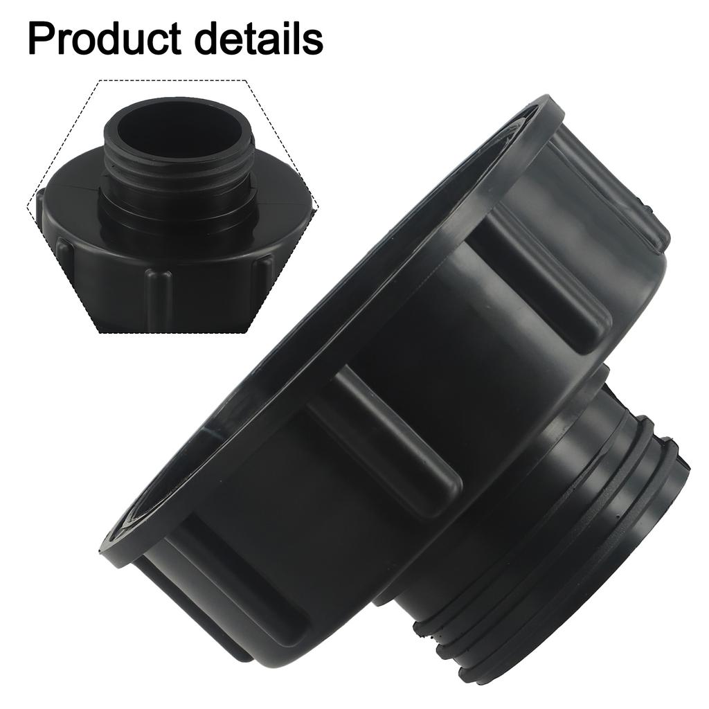 Hållbar plast för IBC-kontaktadapter 100 mm till 60 mm för enkel integration med din för toncontaineruppsättning