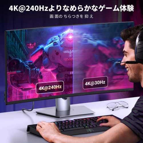 UGREEN DisplayPort To HDMI Conversion Cable 8K@60Hz 4K@240Hz Active DP 1.4 To HDMI 2.1 Unidirectional Transmission HDR, Dolby, HDCP2.3, DSC1.2a, 32.4G