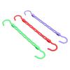 1 PC 5 Holes Wardrobe Hanger Storage Plastic Clothes Hanging Hook