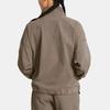 Under Armour UA Unstoppable Logo Color Block Casual Comfortable Breathable Jacket Women jackets Gray Brown 1385895-200