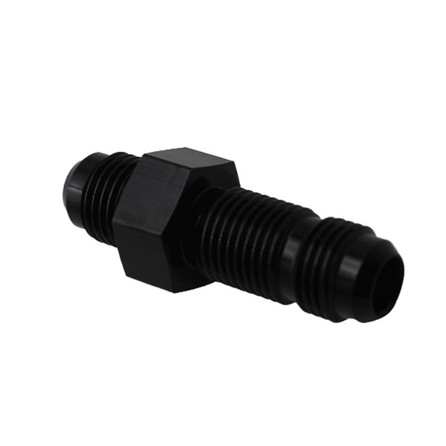 AN6 Male To Male Straight Anodized Bulkhead Adaptors for Adapter Seal Locking