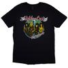 Men's Motley Crue Dr Feelgood Circle Photo 1 T-shirt XX-Large Black Unisex T-Shirt