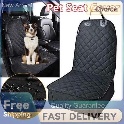 Dog Car Front Seat Cover Waterproof Folding Pet Cat Dog Carrier Mat Anti-slip Back Seat Pet Cover Protector