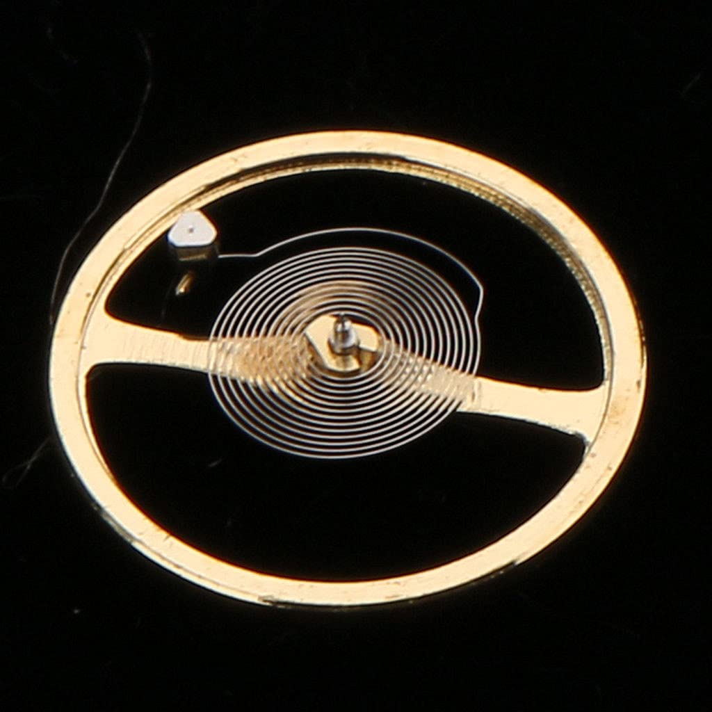 Steel Watch Parts Balance Wheel With Compatible Balance Spring For Watch Parts Replaces 46941 46943 Parts