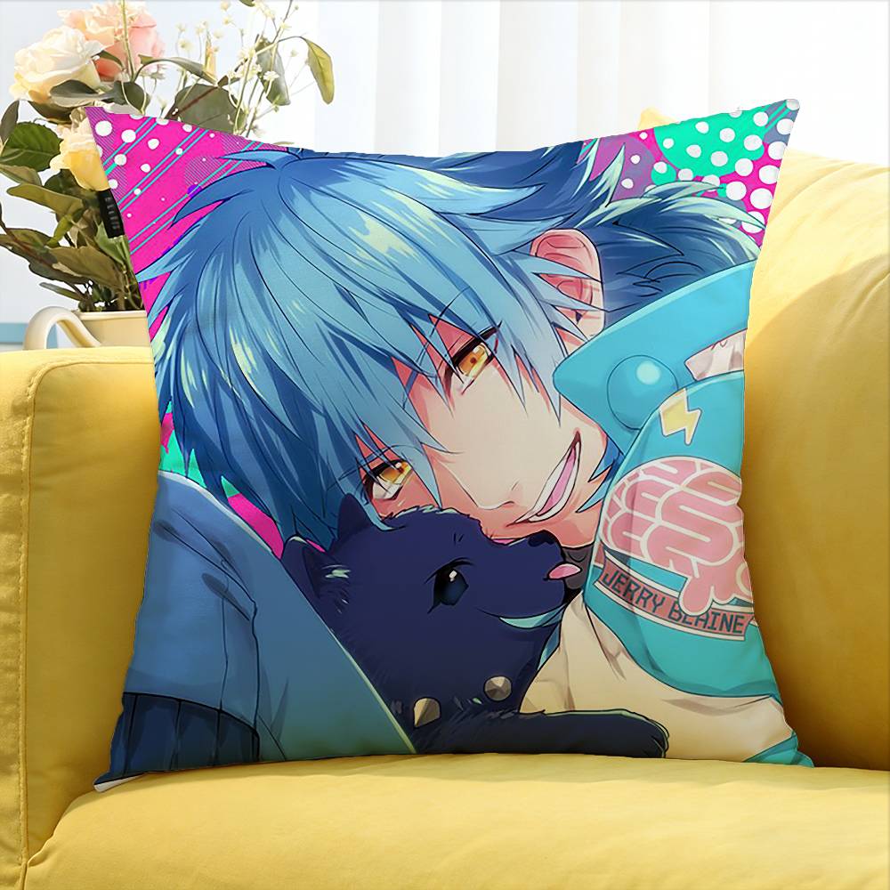 Game Dramatical Murder Aoba Seragaki World Various Sizes Square Pillow Case For Car Home Bedchamber Decor