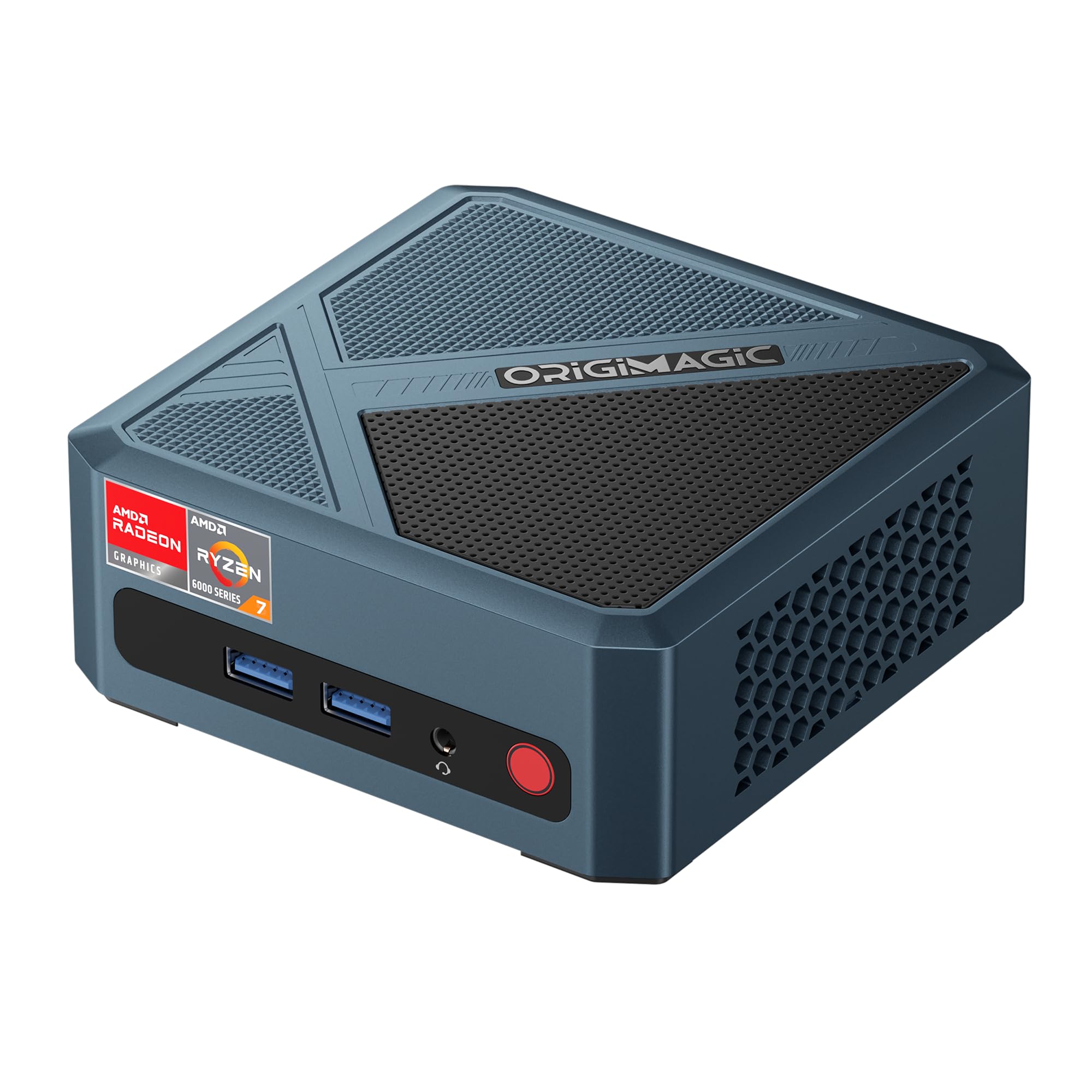 

ORIGIMAGIC N2pro Mini Ryzen 7 6800H to 32GB 512GB 8 Quad Display 2 USB 4 2 HDMI Gaming Mini PC PC, (up 4.70GHz), DDR5, SSD, Cores/16 Threads, Wi-Fi