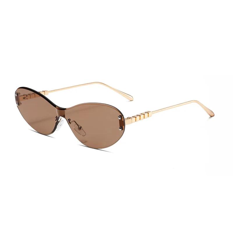 New Stylish Sunglasses for Women Men Ins Style Small Frame UV400 Sun Glasses Goggles Unisex Fashionable Shades Eyewear
