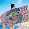 L-Links Click Anime Big Microfiber Beach Towels Quick Dry Towel Sand Beach Towels Pool Towel for Travel Swim Pool Yoga