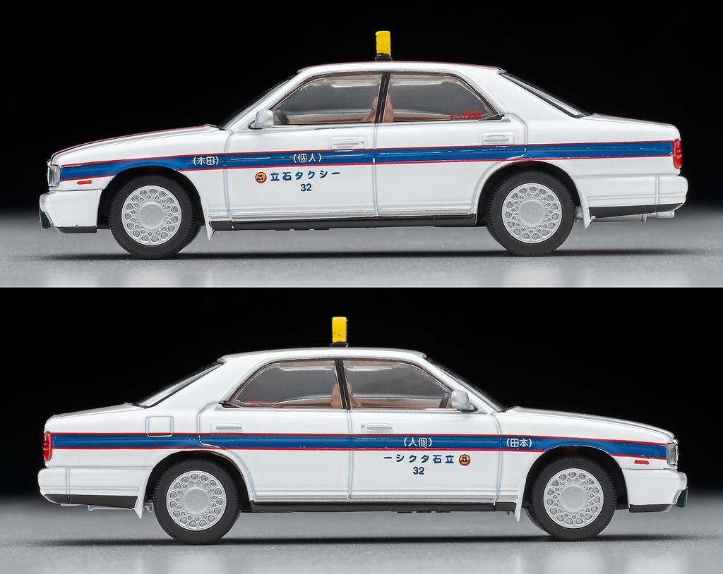 TOMYTEC Tomica Limited Vintage Neo 1/64 Scale LV-N290a Nissan Cedric V30E Brougham Private Taxi (Finished Model)