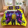 3Pcs Cyberpunk Future Warrior Bedding Sets For All Sizes New 3D Printed Bed Cover Comforter Duvet Cover Pillowcase Bedroom Decoration