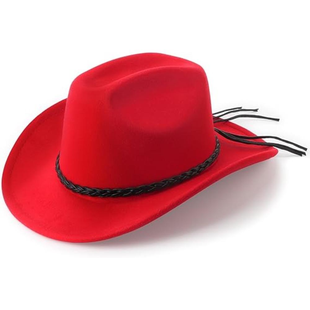JYL TS DIY  Cowboy Hat Unisex Classic Minimalist Western Hat  Blend