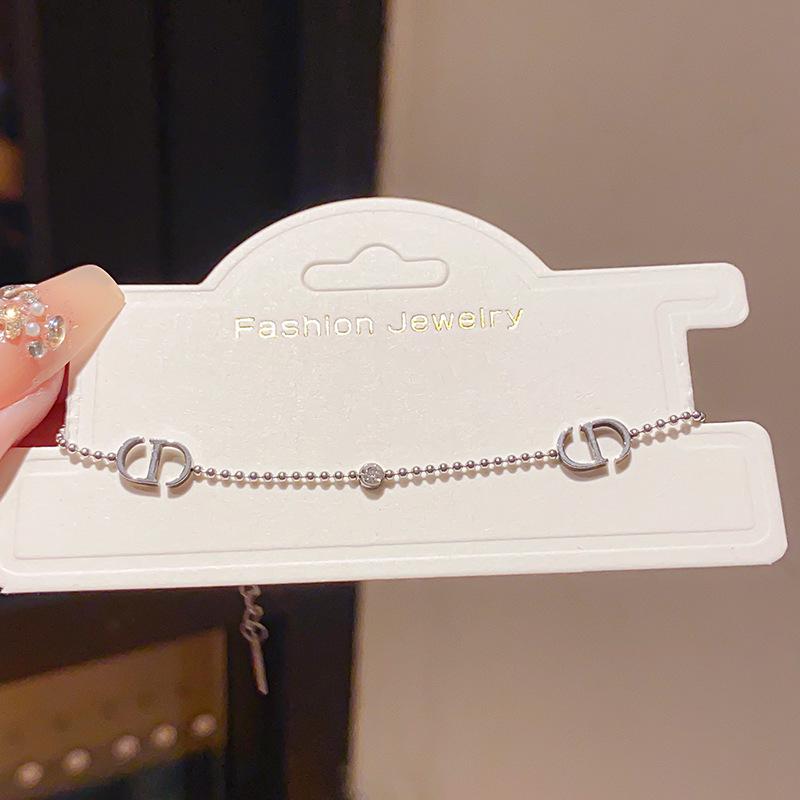 Регулируемый браслет из нержавеющей стали с цирконом, минималистичный, роскошный, в виде свиного пятачка