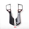 For Toyota Land Cruiser Prado 150 LC150 FJ150 2010-2017 ABS Carbonfiber Inner Steering Wheel Button Cover Trim Car Accessories