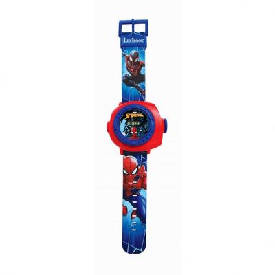 Lexibook Projektions-Digitaluhr, Spider-Man, Kinderuhr, DMW050SP,