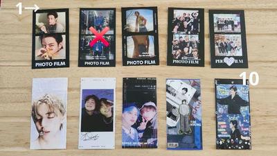 [GEBRAUCHT] BTS Lesezeichen Sammelkarten Koreanischer Hersteller