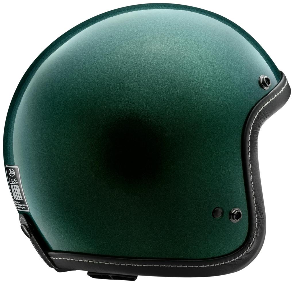 Arai Jet Classic Air DX Motorcycle Helmet, Green, 55-56cm