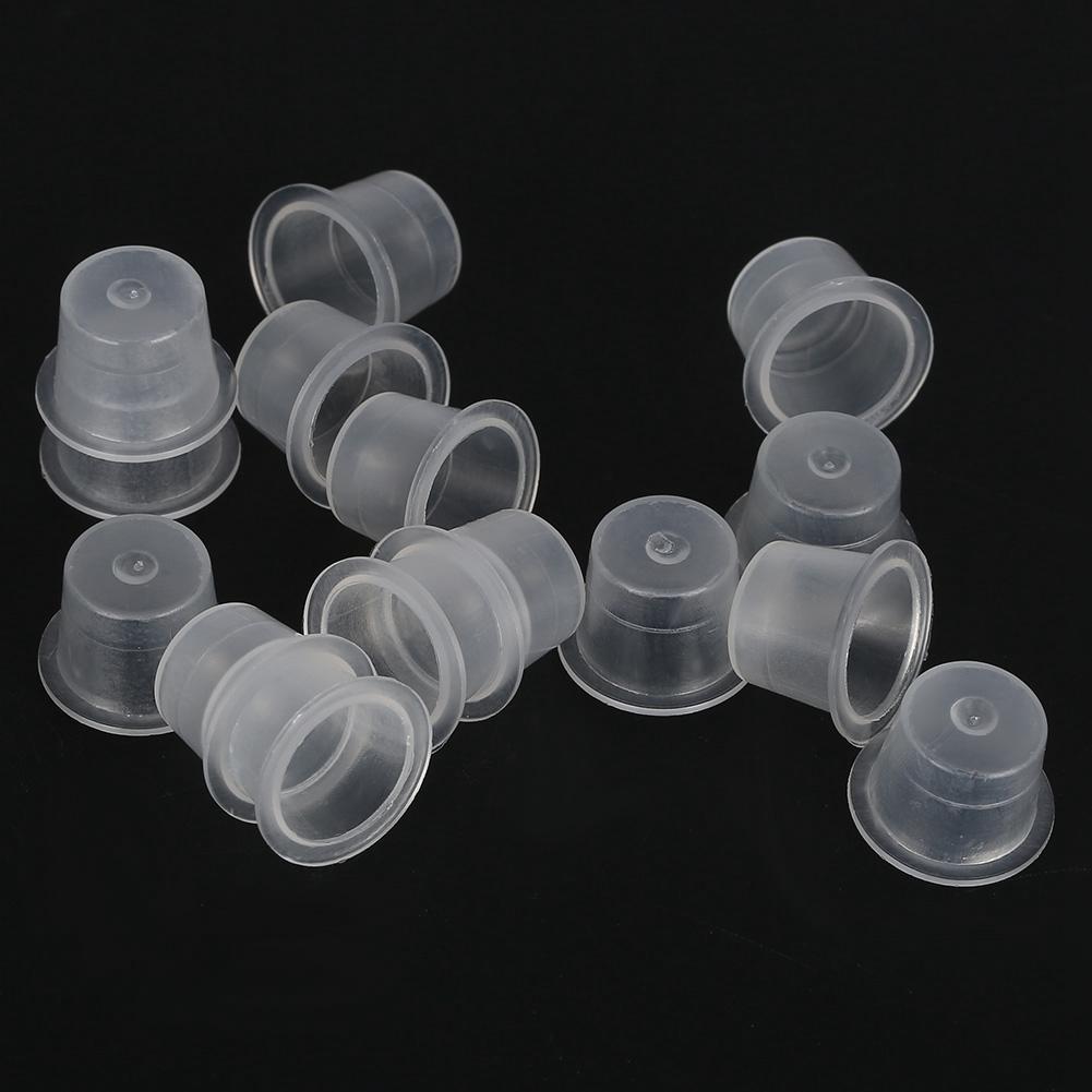 1000Pcs Tattoo Ink Cup Plastic Pigment Holder Permanent Makeup Supplies S