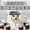 Farm Animal Cow Theme Party Supplies With Paper Flags Balloons Events Birthday