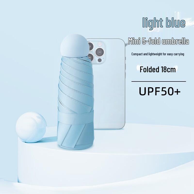 

YICAI Compact UV Protection Pocket Capsule Umbrella