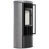 KRATKI ERIK Ø150 5.5 kW GRAY SATIN Ceramic Stove with Ceramic Lid