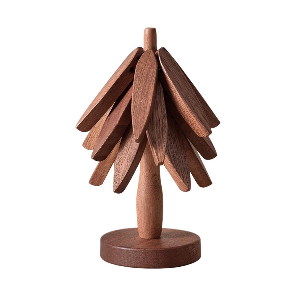 

Подставка под елку из дерева с теплоизоляцией, подставки под бар, деревянные подставки на день рождения, новый год, рождество, пасху L