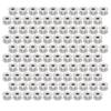 100pcs Iron Plating Sewing Machine Bobbin Household Durable Replacement Bobbin Generic Metal Bobbin Home Sewing