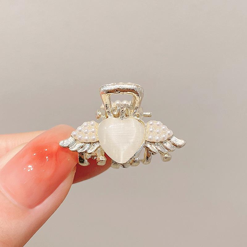 Women's Half-Tied Pearl Hairpin - 2024 New Side Clip for Back of Head
