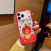 Cartoon Red Star iPhone 14/13 Pro Max Case, New Year Edition, Anti-Fall Protection