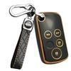 Smart Key Key Keychain Silicone Suitable for Honda Models Such As Type Case, Cover, - - Stepwgn, CR-Z, CR-V, Fit, Zest, Elysion, Insight, Etc.