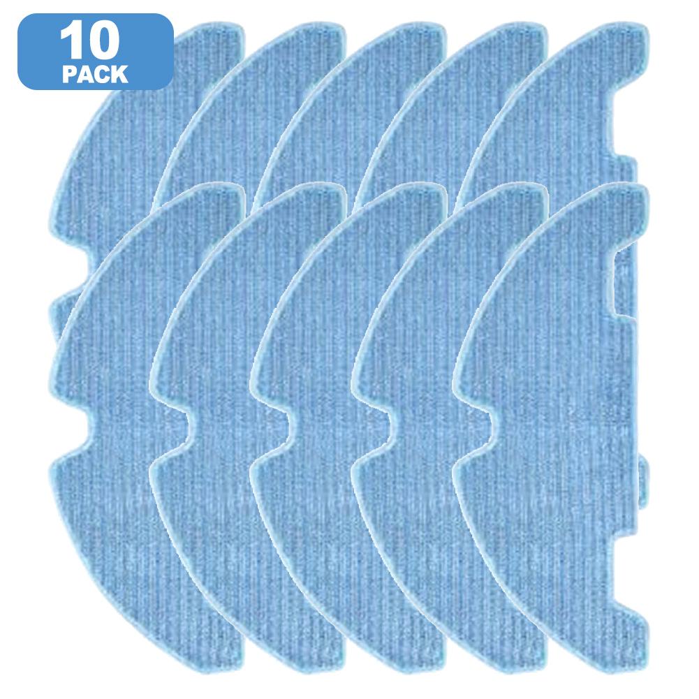 For Lefant M330 Pro M310 Ultra And For OKP L6A Robot Vacuums 4/10pcs Washable Reusable Mop Cloths Parts