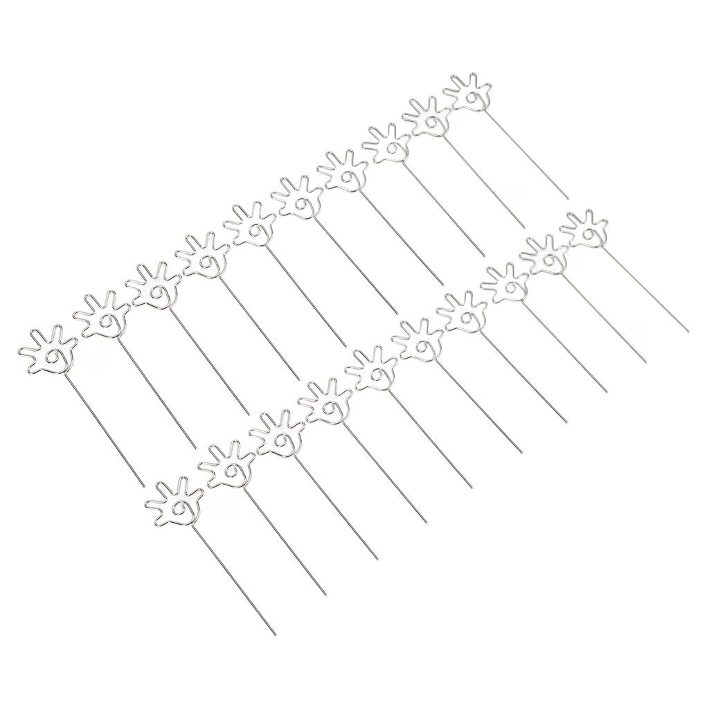 20 ks Držák na jmenovku Jedinečný design Odolný Prémiový kov Antioxidační Široké použití Jméno