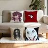 Creepy Urban Killer Jeff Pillow Case Pillow Case Living Room Sofa Cushion Cover Suitable For Home Bedroom Room Decoration