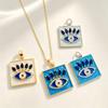 Luxury Devil's Eye Clavicle Necklace Pendant