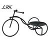 Retro Style Candle Holder Creative Bicycle Holder, Iron Art Compact Candlestick, Aromatherapy Scented Narrow Countertop Display for Bathroom