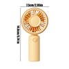 NEW Portable Fan 3 Speed Adjustable Quiet USB Rechargeable Personal Hand Held Fan For Indoor Outdoor Home Office School Travel