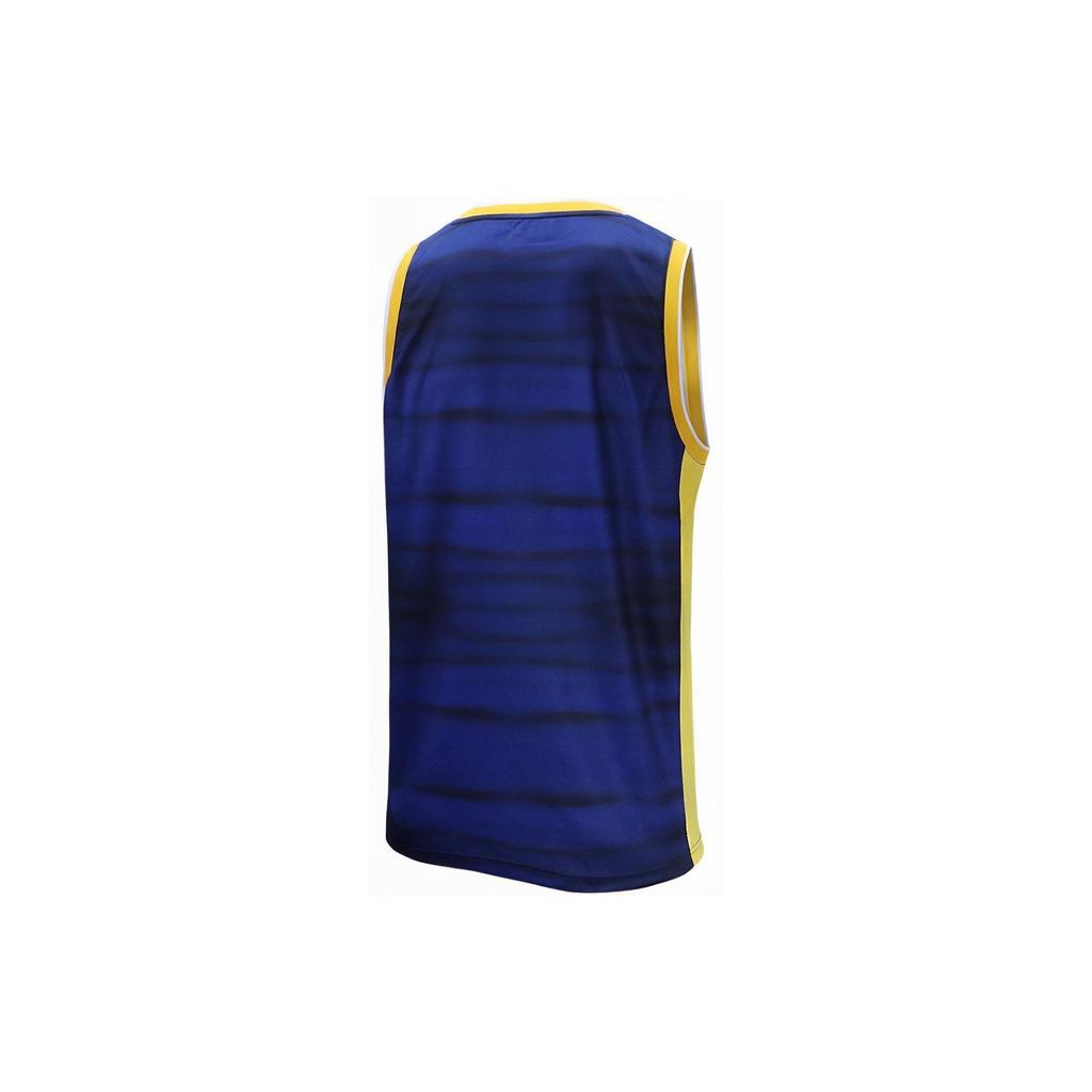 Under Armour Color Block Logo Print Basketball Knit Vest Men Tops Royal-Blue 22500103-400