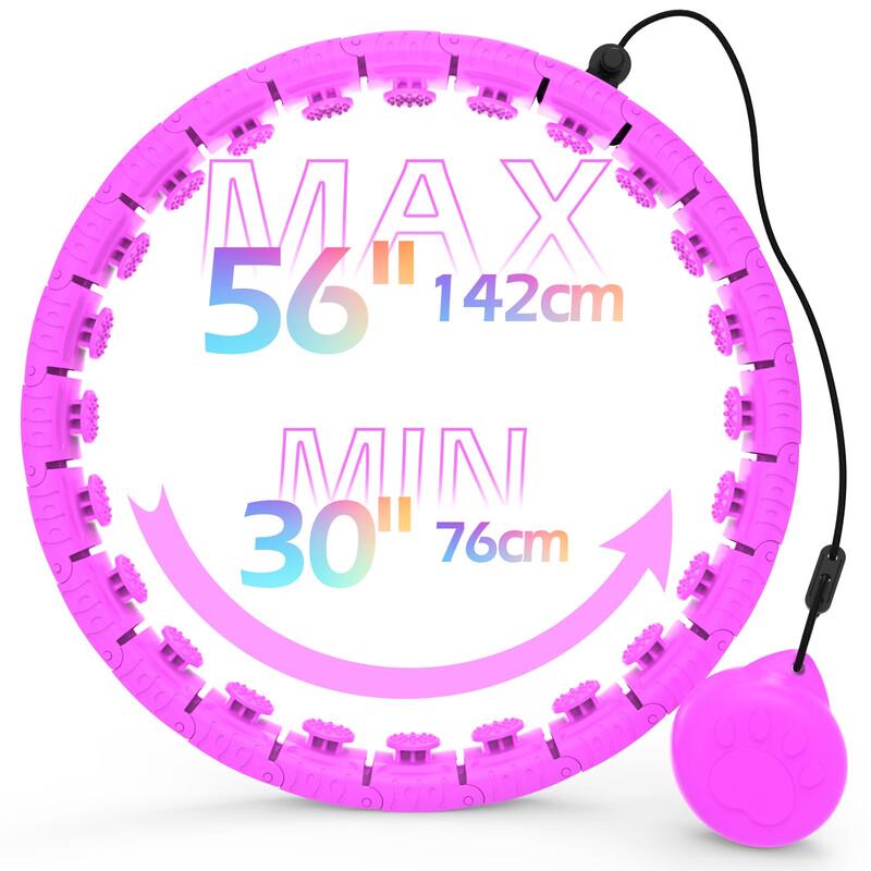 Weighted Detachable Smart Hula Hoop